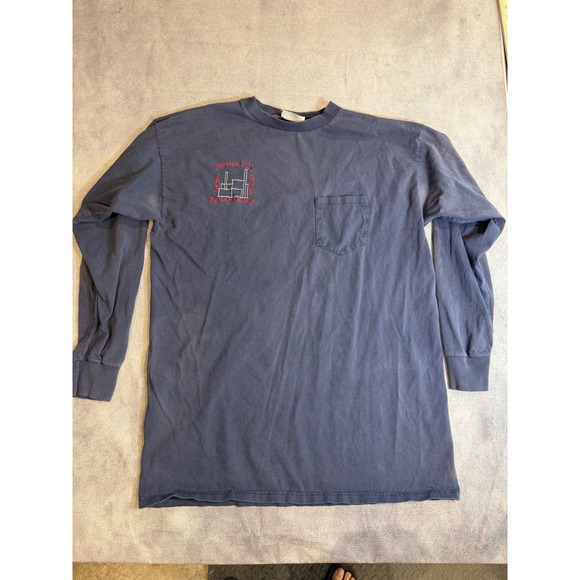 Lifewear Other - Lifewear Mens XL Long Sleeve Pocket T-Shirt Stanton ND 2006 Spring Outage Navy